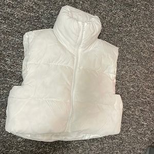 Never been worn before white vest
